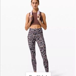 Lululemon Fast and Free Tight 25" NWT Sz 4 legging